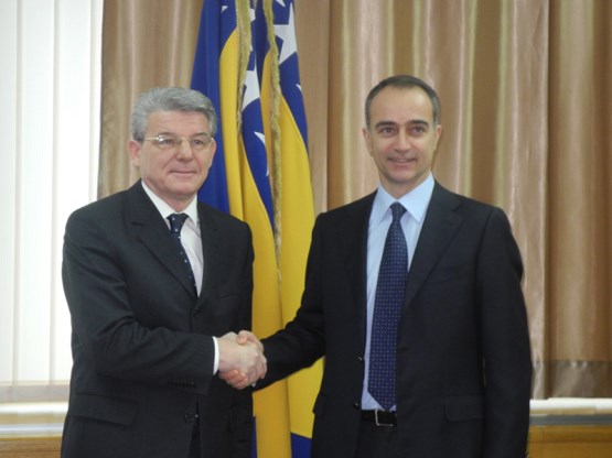 Predsjedavajući Predstavničkog doma Šefik Džaferović razgovarao s ambasadorom Italije u BiH 